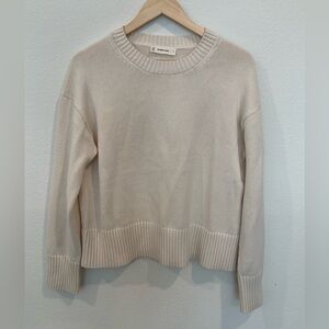 Everlane The Boxy Sweater in Everyday Cotton